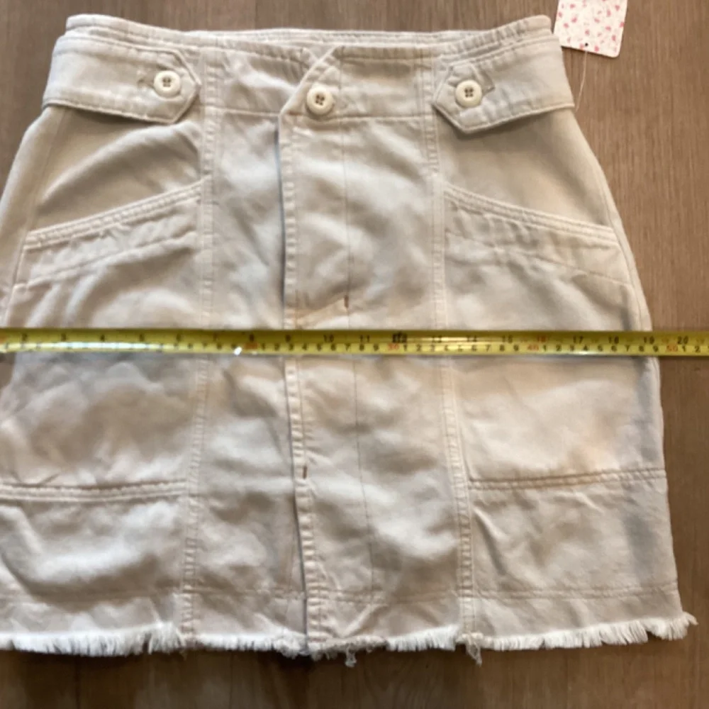 NWT FREE PEOPLE TAN SKIRT SZ 8